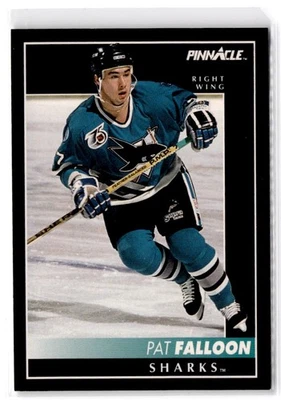 Pinnacle #9 Pat Falloon 1992-93 Foto 1 de 2