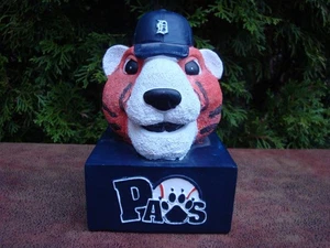 Banco de monedas de resina fundida MLB Detroit Tigers "PAWS" por Success Promotions - Imagen 1 de 9