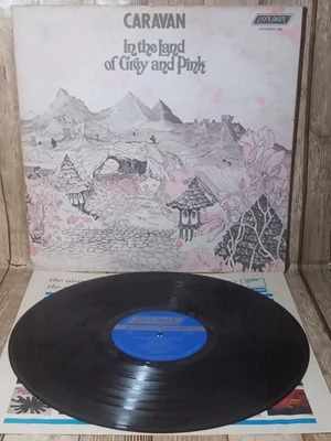 Caravan  IN THE LAND OF GREY AND PINK  Vinyl LP  London PS 593  US 1971  G+/VG — 第 1/4 张图片