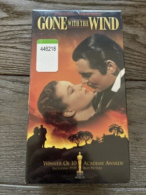 Gone With the Wind VHS Box Set-2 Tapes FACTORY SEALED - Image 1 of 4