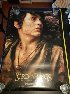 PÓSTER SEÑOR DE LOS ANILLOS RETORNO DEL REY 2 Caras ORIGINAL FRODO 27x40(356r) - Imagen 1 de 24