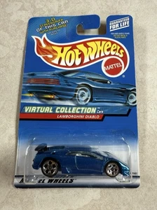 Hot Wheels Virtual Collection Lamborghini Diablo Blue A06 - Picture 1 of 1