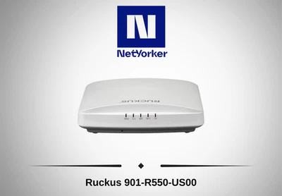 Ruckus R550 901-R550-US00  Wi-Fi 6 Access Point /Unclaimed- Same Day Shipping - Image 1 of 4