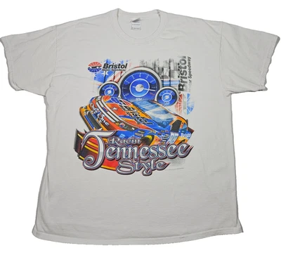 Camiseta Nascar 2012 Bristol Speedway Racin estilo Tennessee manga corta talla XL Foto 1 de 4