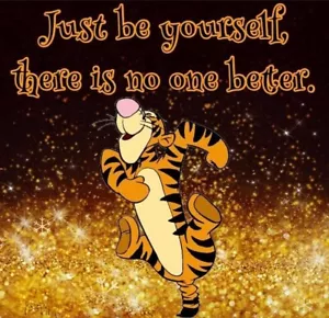 Magnete frigorifero Winnie the Pooh Quote 3 1/2 X 4 3/4" - Foto 1 di 1