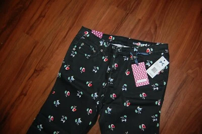 Tommy Girl Hilfiger Bird Print Jeans NWT 9 R Pants - Image 1 of 3