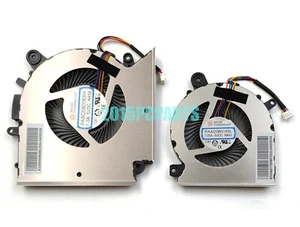 Ventilateurs GPU et CPU pour MSI GF66 GL66 MS-1581 Katana GF76 Pulse GL76 MS-17L1 Neuf - Photo 1/4