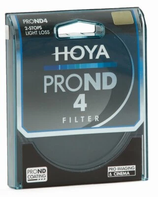 HOYA Pro ND4 Filter 49, 52, 55, 58, 62, 67, 72, 77, 82mm  2 stop ND Original NEW - Bild 1 von 3