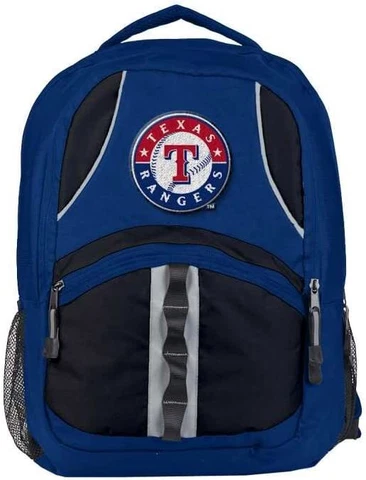 Northwest MLB "Captain" Sports Backpack 18.5"x8"x13" Texas Rangers Cover
