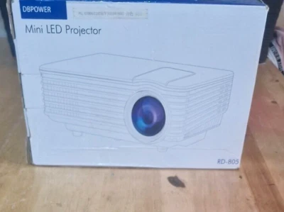 DB power mini led projector, new. Good condition. - Image 1 of 4