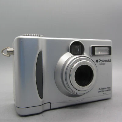 Polaroid Digital Camera PDC 3035 3.2MP Silver Tested - Image 1 of 4