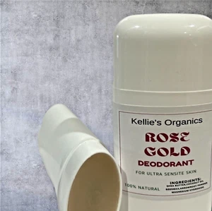 Rose Gold All-Natural Deodorant- 1 Stick - Picture 1 of 2