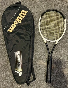 WILSON HAMMER 6.2 MidPLus Tennis Racket, grip 4 1/2 Dual Taper Beam Bag L4 - Picture 1 of 11