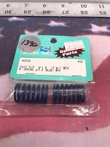MUGEN SEIKI H0534 Spring Rear Spring 1.8 {LT. BLUE}: MTX. NIP USA SHIP - Picture 1 of 3