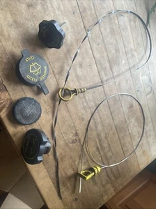 2006 Ford Econoline E350 E250 E150 Transmission Oil Dipstick Power Steering Caps - Picture 1 of 2