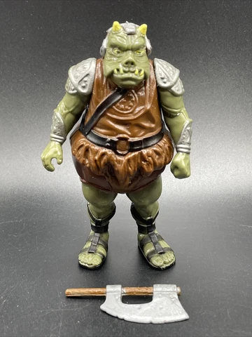 Vintage Star Wars Gamorrean Guard Action Figure Complete with Axe Kenner 1983 Cover