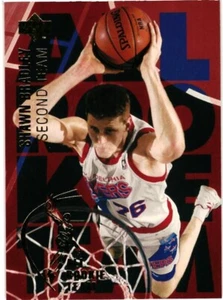 1994-1995 UPPER DECK # 8 - SHAWN BRADLEY - PHILADELPHIS 76ers - Picture 1 of 2