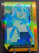 2021-22 Panini Chronicles Draft Picks Orange #242 Isaiah Jackson/Flux RC