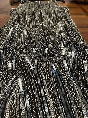 NWOT Adrianna papell dress 6 woman Stunning Heavy Weight Crystal Chandelier - Image 1 of 4