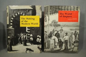 History Books  2 vol. set The Making of the Modern World Empires Europe Discover - Picture 1 of 4