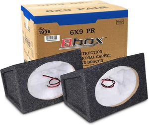 Pro Audio Tuned 6"X9" Auto Lautsprecher Box Gehäuse Pro Installation - Bild 1 von 12