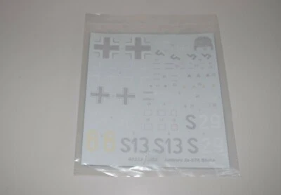 TRUMPETER Ju-87A STUKA 03213 ⭐PARTS⭐ DECAL SET & PLACEMENT GUIDE 1/32 - Image 1 of 4