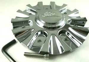 AWI/ DIABLO/ UNKNOWN CHROME CUSTOM WHEEL CENTER CAP* #853-2285 (FOR 1 CAP) - Bild 1 von 8