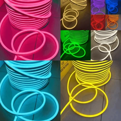 15m DC12V LED RGB Lichterkette Shlauch Lichterschlauch Innen/Aussen Schlauch - Bild 1 von 4