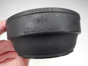 Mamiya 77mm Collapsible Rubber Camera Hood For RB67 Lenses From 127mm To 250mm - Picture 1 of 11