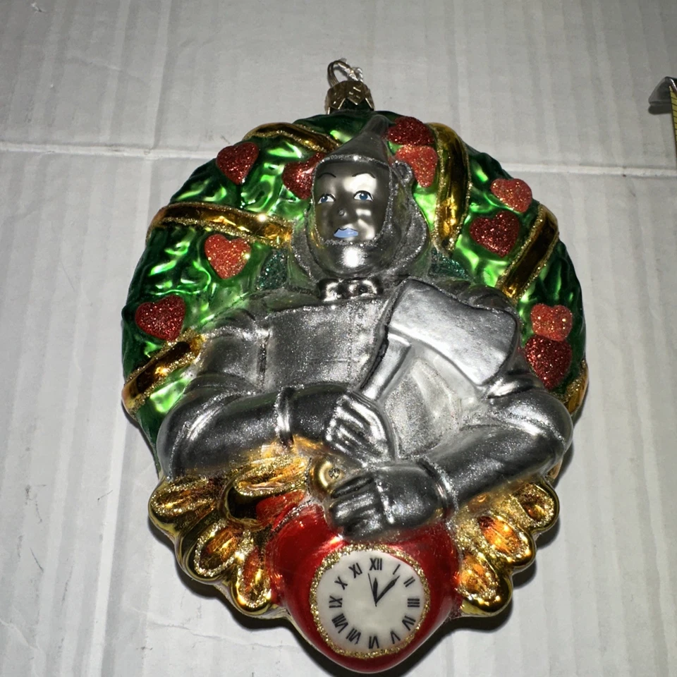 Wizard Of Oz Tin Man Kurt Adler Polonaise 2021 Christmas Ornament In Box AP 1502 - Image 1 of 4
