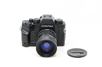 Contax RX 35mm SLR Film Camera w/ Tamron 35-80mm 2.8-3.8 Adaptall 2 #B127 - Image 1 of 4
