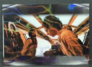 2025 Topps Chrome DUNE #61 Taken Hostage Paul Atreides Purple Lava /250 - Bild 1 von 2