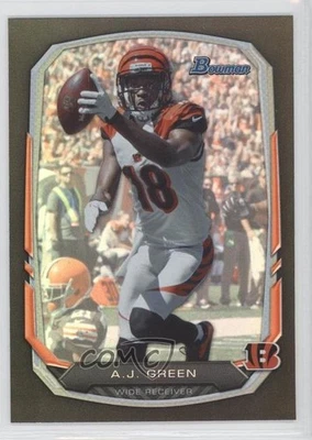 2013 Bowman Black Rainbow Foil AJ Green #80 - Image 1 of 2