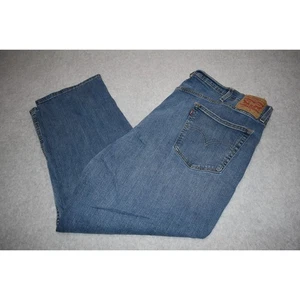 Levis 559 Jeans Mens Size 48 x 29 Classic Straight Blue Cotton Denim Stretch - Picture 1 of 8
