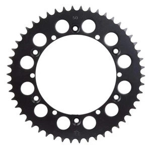 Primary Drive Rear Steel Sprocket 50 Tooth Black For YAMAHA YZ465 1981 - Picture 1 of 4