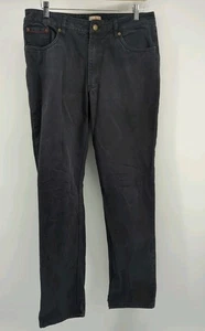 Jeans uomo Marine Layer 34x32 originale slim 5 tasche denim nero **LEGGI** - Foto 1 di 10