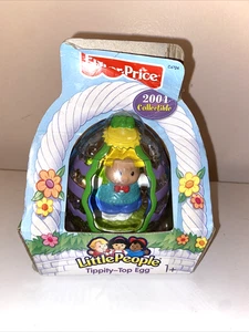 Nuevo en Caja Fisher Price 2004 Coleccionable Little People Tippity-Top Huevo Edad 1+ - Imagen 1 de 9