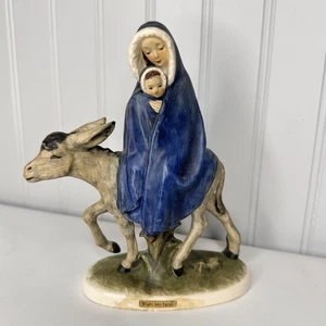 Goebel Hummel  "Flight Into Egypt"  Mary and Jesus On Donkey Christmas Nativity - Picture 1 of 11