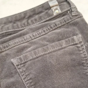 LC Lauren Conrad anthrazitfarbene graue Cordjeans Damen Größe 8 gerade Skinny - Bild 1 von 6