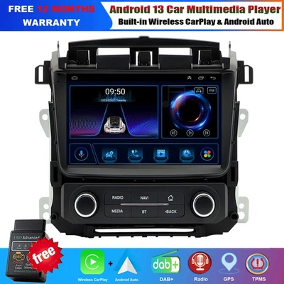 9" Für Chevrolet Suburban Tahoe 2014-2020 Autoradio GPS Navi BT Wireless CarPlay - Bild 1 von 4