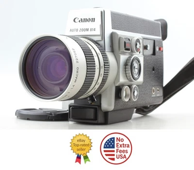 ▶️ Alle funktionieren [NEUWERTIG] Canon Auto Zoom 814 Super 8 Film Filmkamera aus Japan - Bild 1 von 4