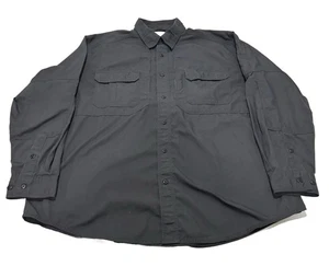 Camicia tattica 5.11 uomo XL blu scuro antracite,manica lunga utility pesante - Foto 1 di 8