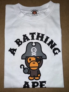 BAPE Baby Milo Kids “Captain Milo Pirate” Tee - Size 130 Brand New Rare - Picture 1 of 6