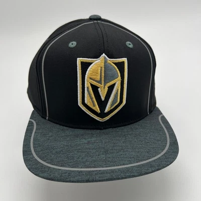Vegas Golden Knights Adidas NHL Pro Authentic Adjustable Hat OSFA Baseball Cap - Image 1 of 4