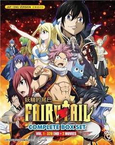 DVD Fairy Tail Complete TV Series (1-328 End) +2 Movies (English Dubbed) Anime - Picture 1 of 5