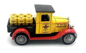 Natl Motor Museum Mint 1928 Chevy Pickup w/Pennzoil Drums Original Styro 1:32 - Picture 1 of 6