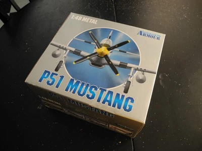 Ultra RARE Franklin Mint / Armour P51 Mustang, BIG BEAUTIFUL DOLL, 1:48 PERFECT - Image 1 of 4