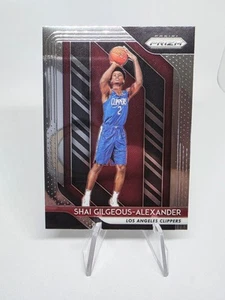 SHAI GILGEOUS-ALEXANDER Rookie RC 2018-19 Prizm OKLAHOMA CITY THUNDER OKC #184 - Picture 1 of 10
