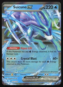 Suicune ex - CLB - 010/034 - Ultra Raro - Juego de Cartas Coleccionables Pokémon Clásico - Imagen 1 de 2