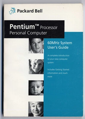Computadora personal procesador Packard Bell Pentium 60 MHz Guía del usuario *ver escaneos* Foto 1 de 4
